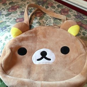 Rilakkuma plush bear bag